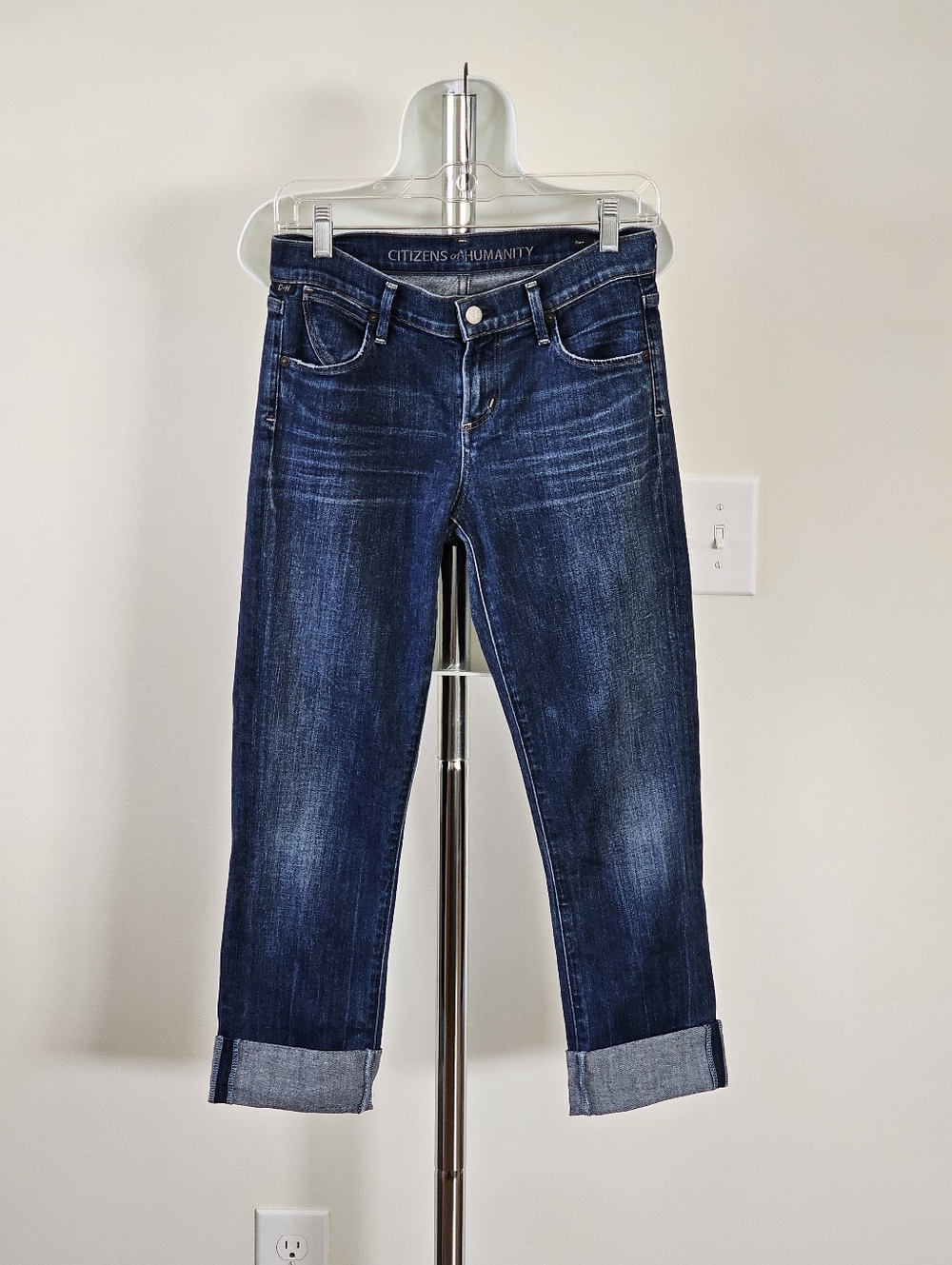 Citizens of Humanity Dani Cropped Straight Leg Size 25